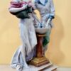 Vrhunska velika stara porcelanska potpisana figura - Miriam - Image 4