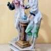 Vrhunska velika stara porcelanska potpisana figura - Miriam - Image 7
