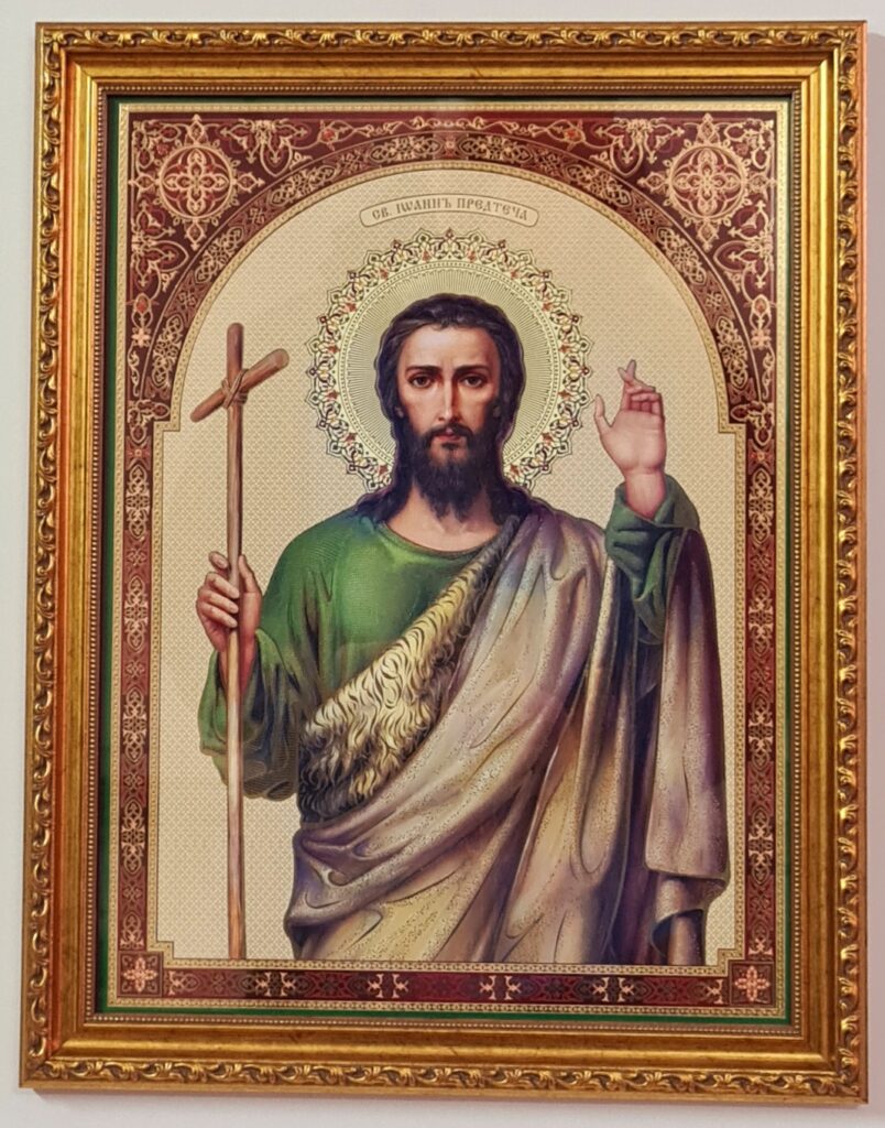 Prelepa Ruska Ikona - Sveti Jovan - Galerija i antikvarnica IMW