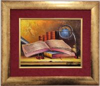 Dragan Canic - ulje na platnu u extra lux ramu 44x38cm - 6
