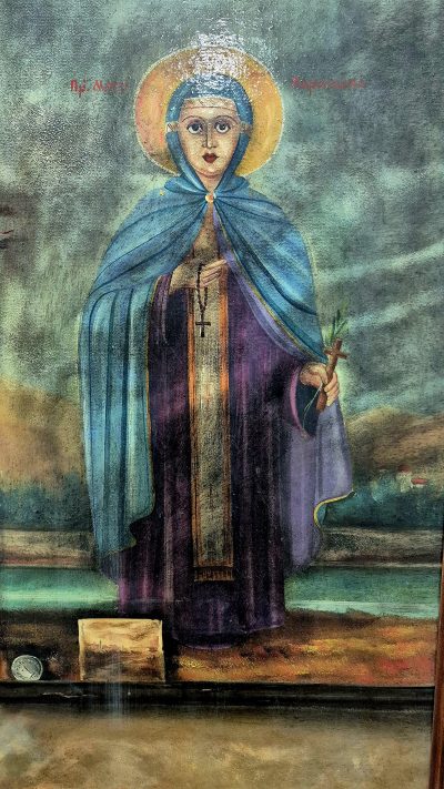 Slobodan Karadzic Kanesl- ulje na speru 1979god. - 90x80cm  - Image 3