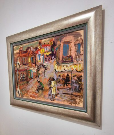 Tomislav Spasic Spale - ulje na speru - 90x70cm Pariske ulice - Image 6
