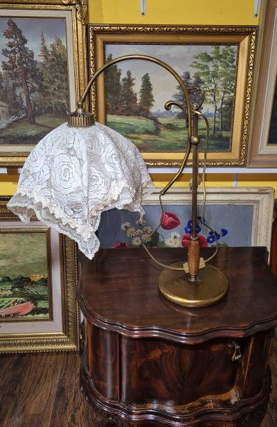 Komplet od 3 prelepe stare stolne lampe - izuzetne - Image 4