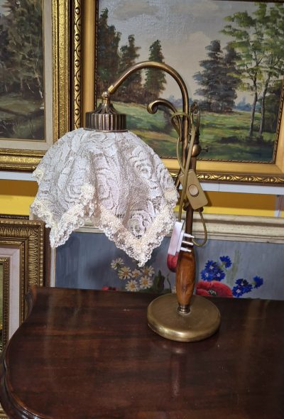 Komplet od 3 prelepe stare stolne lampe - izuzetne - Image 11
