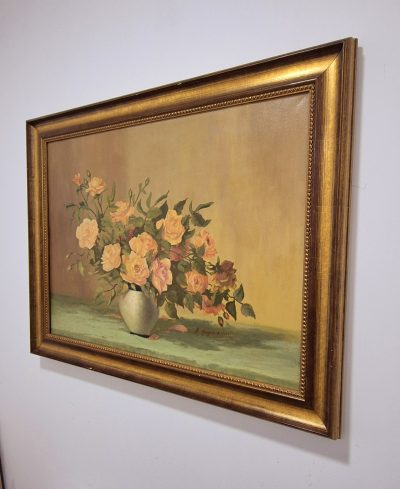 Vrhunska stara slika - ulje na platnu - 95x75cm-potpisana-6 - Image 3