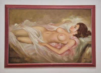 Vrhunska stara slika - ulje na platnu - 98x68cm-potpisana-7 - Image 2