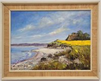 Vrhunska stara slika - ulje na platnu - 47x37cm-potpisana-8