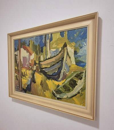Vrhunska stara slika - ulje na platnu-82x62cm-potpisana-16 - Image 3