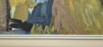 Vrhunska stara slika - ulje na platnu-82x62cm-potpisana-16 - Image 4