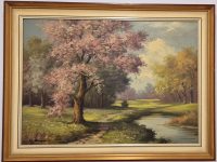 Vrhunska stara slika - ulje na platnu-80x62cm-potpisana-21