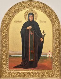 Sv. Petka -Ikona 45x35cm-24K pozlata- Ljiljana Milinkovic