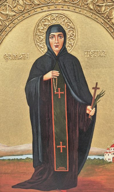 Sv. Petka -Ikona 45x35cm-24K pozlata- Ljiljana Milinkovic - Image 3