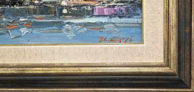 Djordje Stanic - ulje na lesonitu  50x50cm - Beograd - Image 4