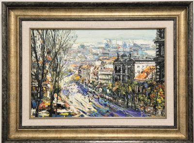 Djordje Stanic - ulje na platnu 80x60cm - Beograd 2