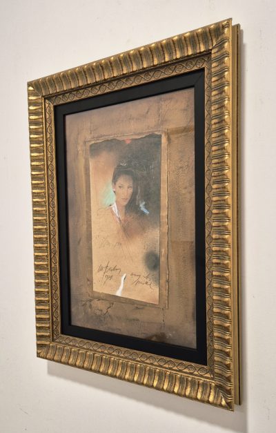 Mersad Berber - pastel 62x48cm 1978god. - originalni rad! - Image 3