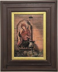Dragan Martinovic- ulje na speru - 57x47cm Bogorodica