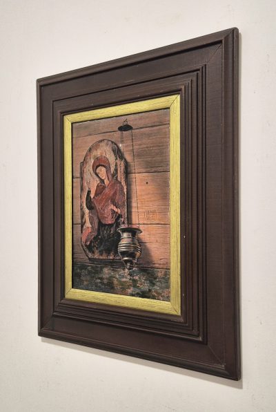 Dragan Martinovic- ulje na speru - 57x47cm Bogorodica - Image 3