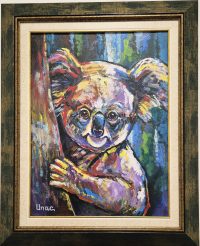 Dragan Mladenovic Unac -ulje na lesonitu-53x43- Koala