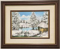 Miroslav Radovic -ulje na platnu - 56x46cm - Vodenica