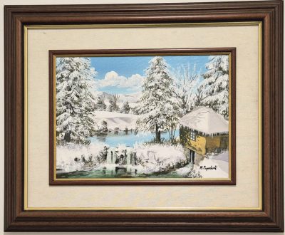 Miroslav Radovic -ulje na platnu - 56x46cm - Vodenica