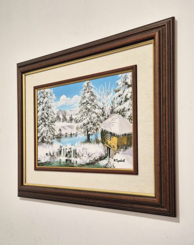 Miroslav Radovic -ulje na platnu - 56x46cm - Vodenica - Image 3