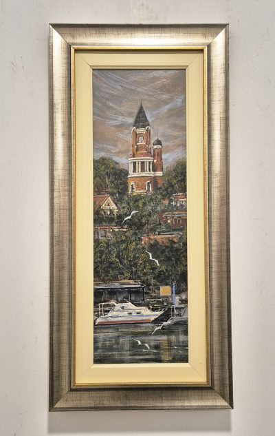 Zoran Nastic -ulje na lesonitu - 76x36cm - Zemun - Image 2