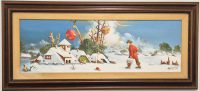 Pavel Ljavros -ulje na platnu - 73x33cm - Kovacica