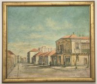 Tomislav Paunkovic -ulje na platnu 1981 - 80x70cm Stari Zajecar