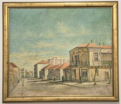 Tomislav Paunkovic -ulje na platnu 1981 - 80x70cm Stari Zajecar