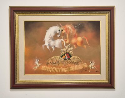 Janos Mesaros - pun pastel 2016god - 97x77cm - Kapitalna! - Image 2