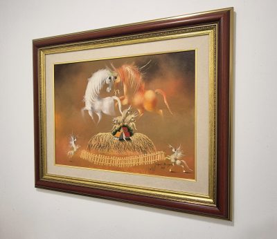 Janos Mesaros - pun pastel 2016god - 97x77cm - Kapitalna! - Image 3