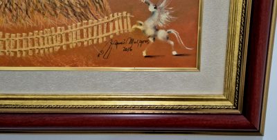 Janos Mesaros - pun pastel 2016god - 97x77cm - Kapitalna! - Image 4