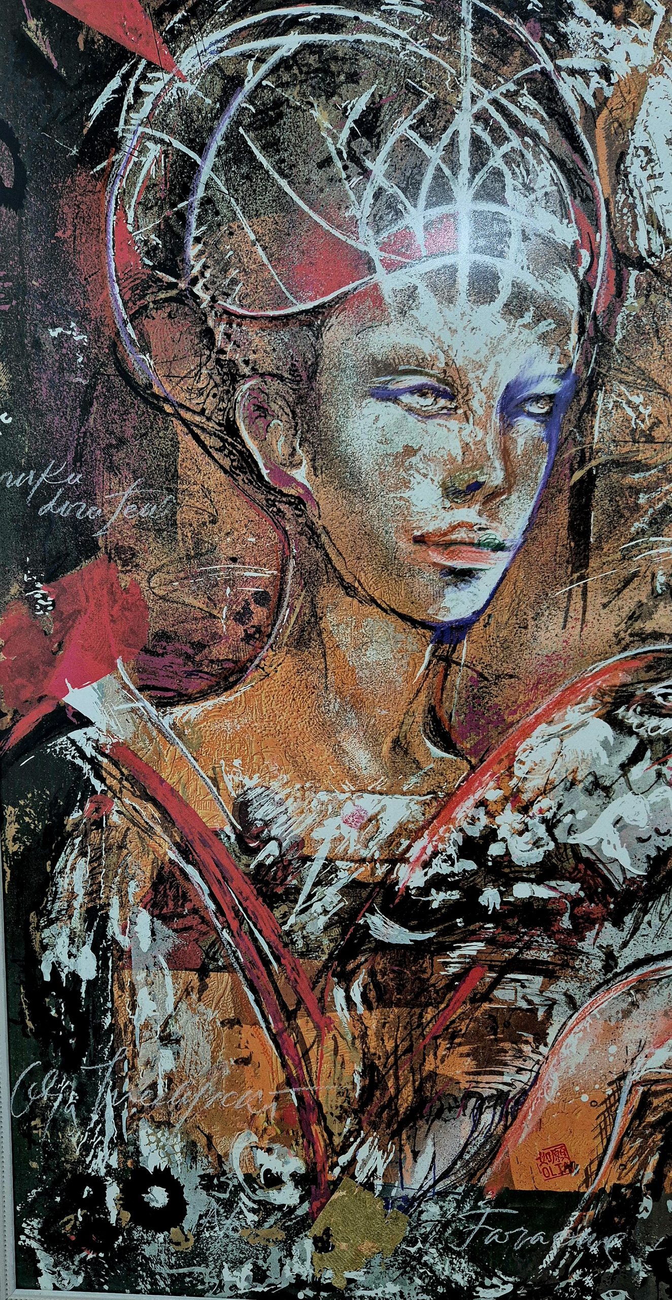 Olja Ivanjicki-Seriografija -113x83cm-SPECIJALNA PONUDA - 1 - Image 3