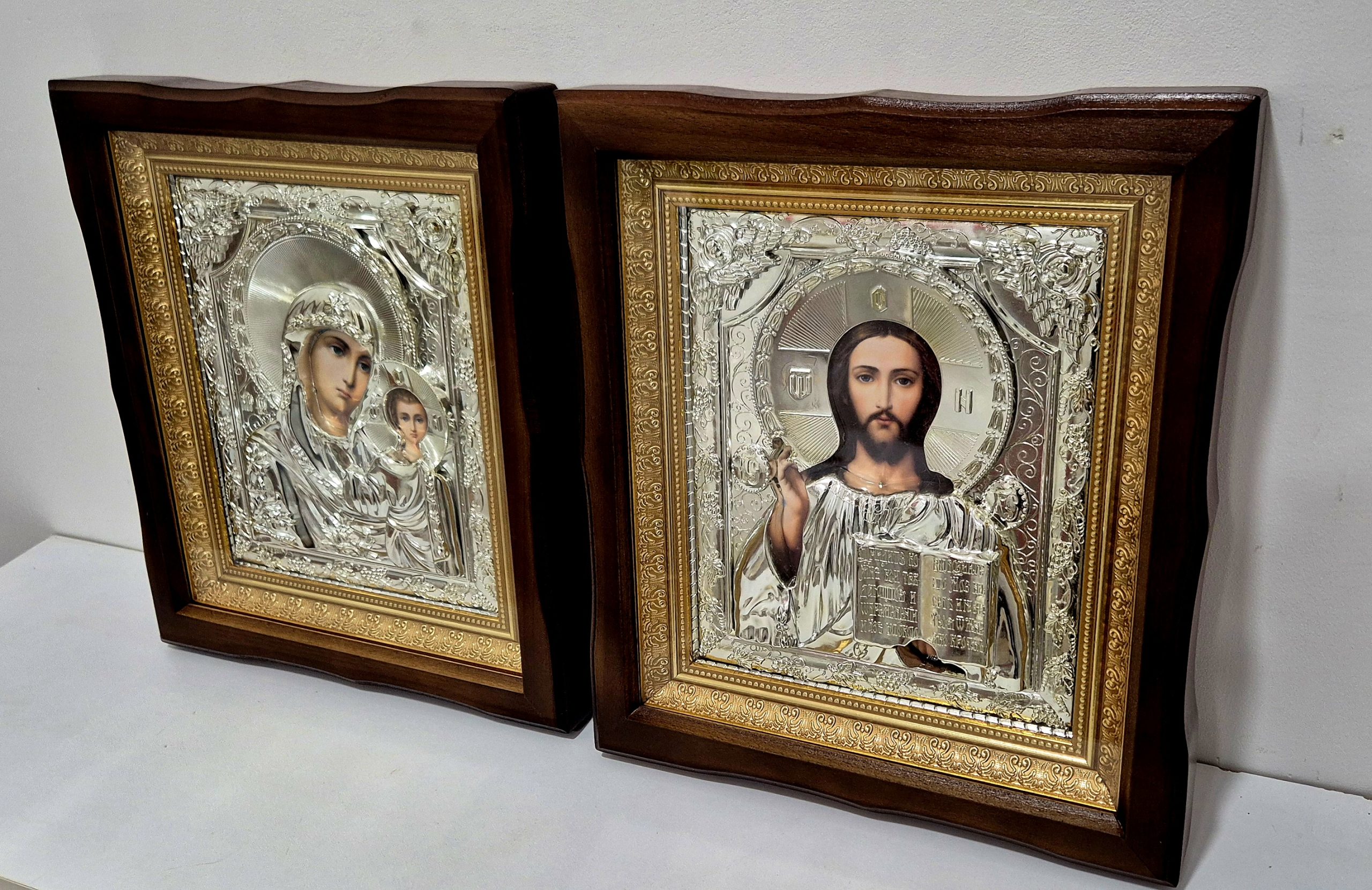 Komplet Ruskih Ikona u paru Isus i Bogorodica - vece 2 - Image 5