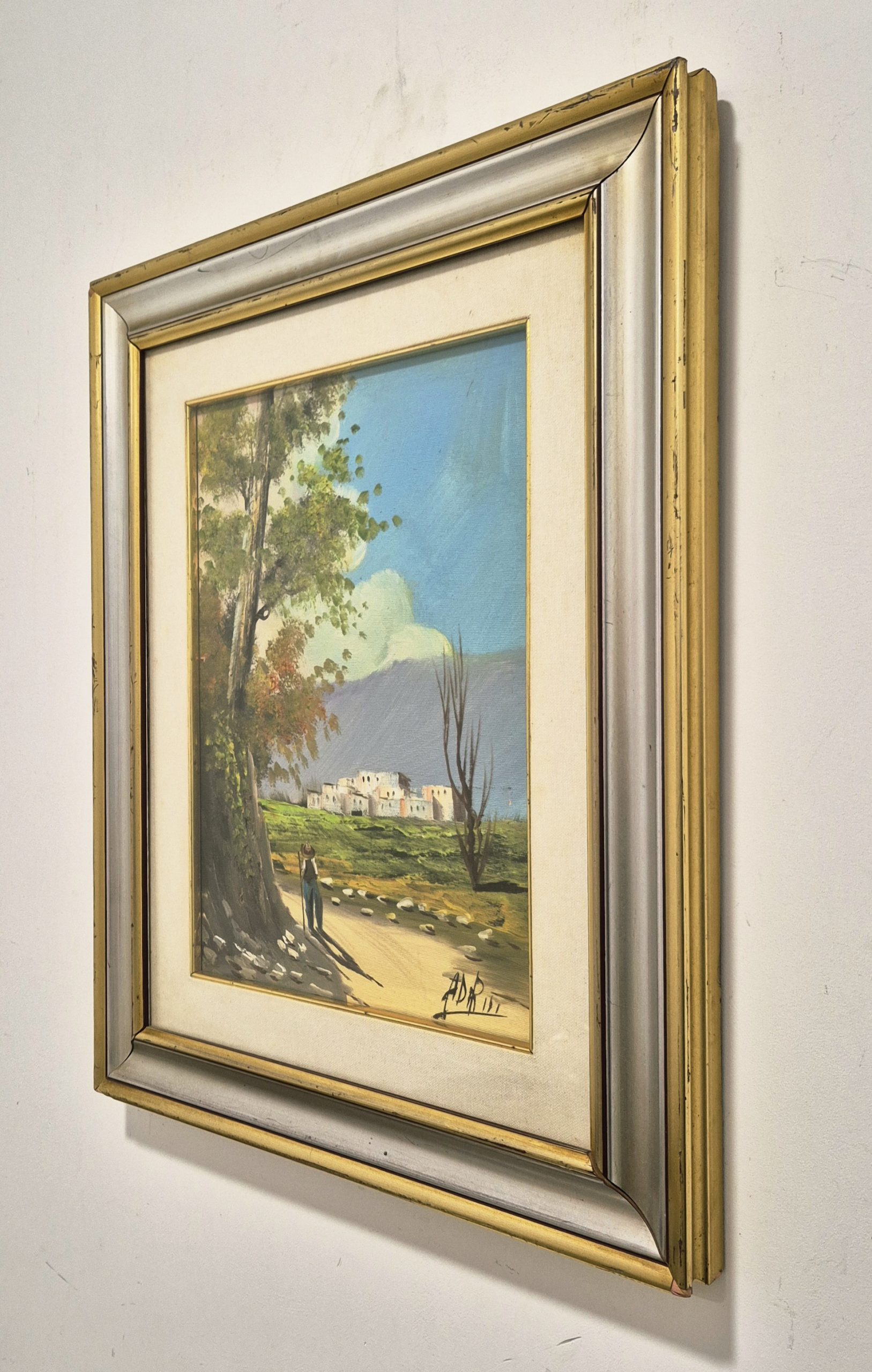 Izvanredna stara Italijanska slika ulje na platnu 59x49 - 3 - Image 4