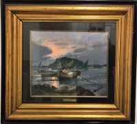 Izvanredna stara Italijanska slika ulje na platnu 61x56 - 13