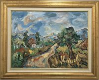 Tara Karamatijevic -ulje na platnu-102x83cm- Pejzaz