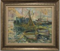 Milorad Ciric - ulje na platnu 79x69cm - Primorska obala
