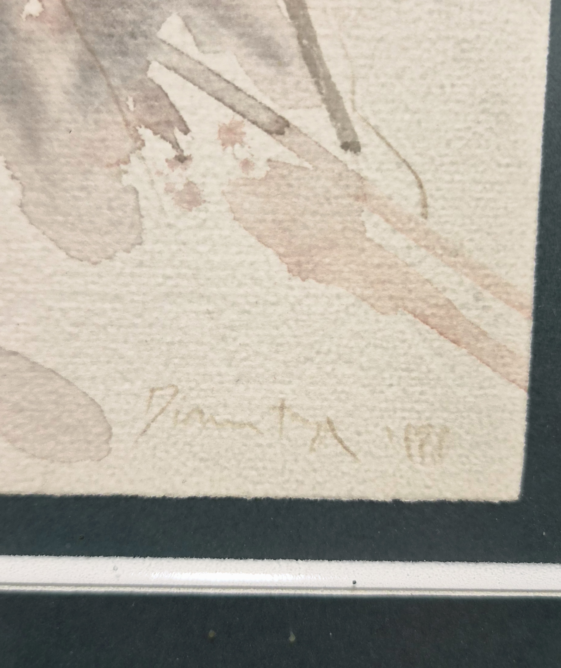 Dimitrije Popovic - akvarel - 59x48cm - 1988 god. - Image 4