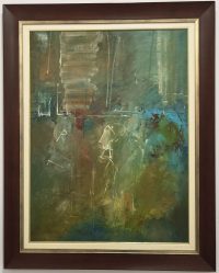 Dusan Mikonjic -ulje na lesonitu - 98x78cm - Apstrakcija 3