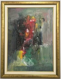 Dusan Mikonjic -ulje na platnu - 84x64cm - Apstrakcija 5