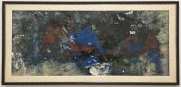 Dusan Mikonjic -ulje na lesonitu - 123x58cm - Apstrakcija 8