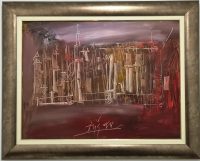 Dusan Mikonjic -ulje na platnu - 100x80cm - Apstrakcija 11