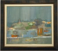 Dusan Mikonjic -ulje na platnu - 78x68cm - Apstrakcija 10