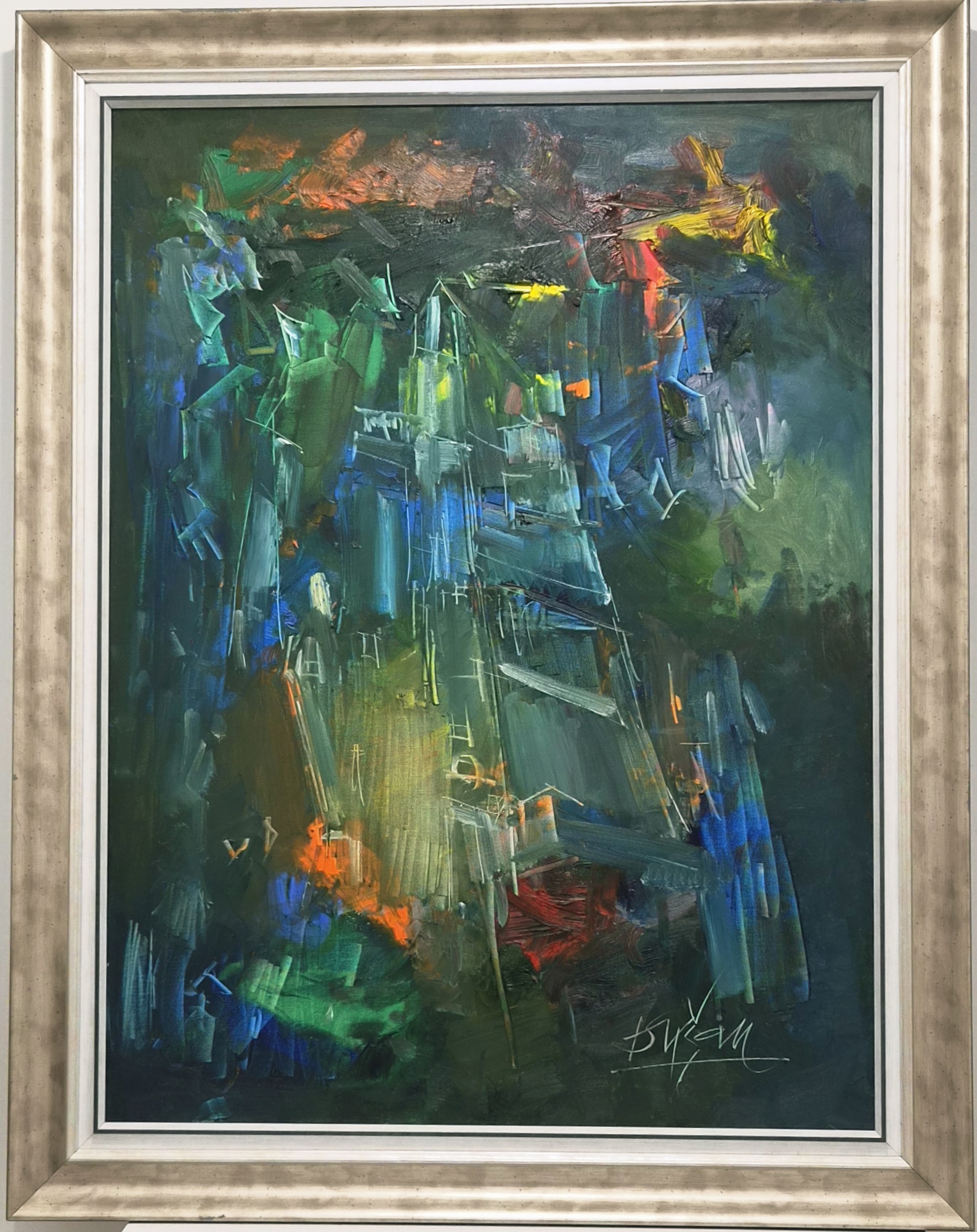 Dusan Mikonjic -ulje na platnu – 140x110cm – Apstrakcija 13