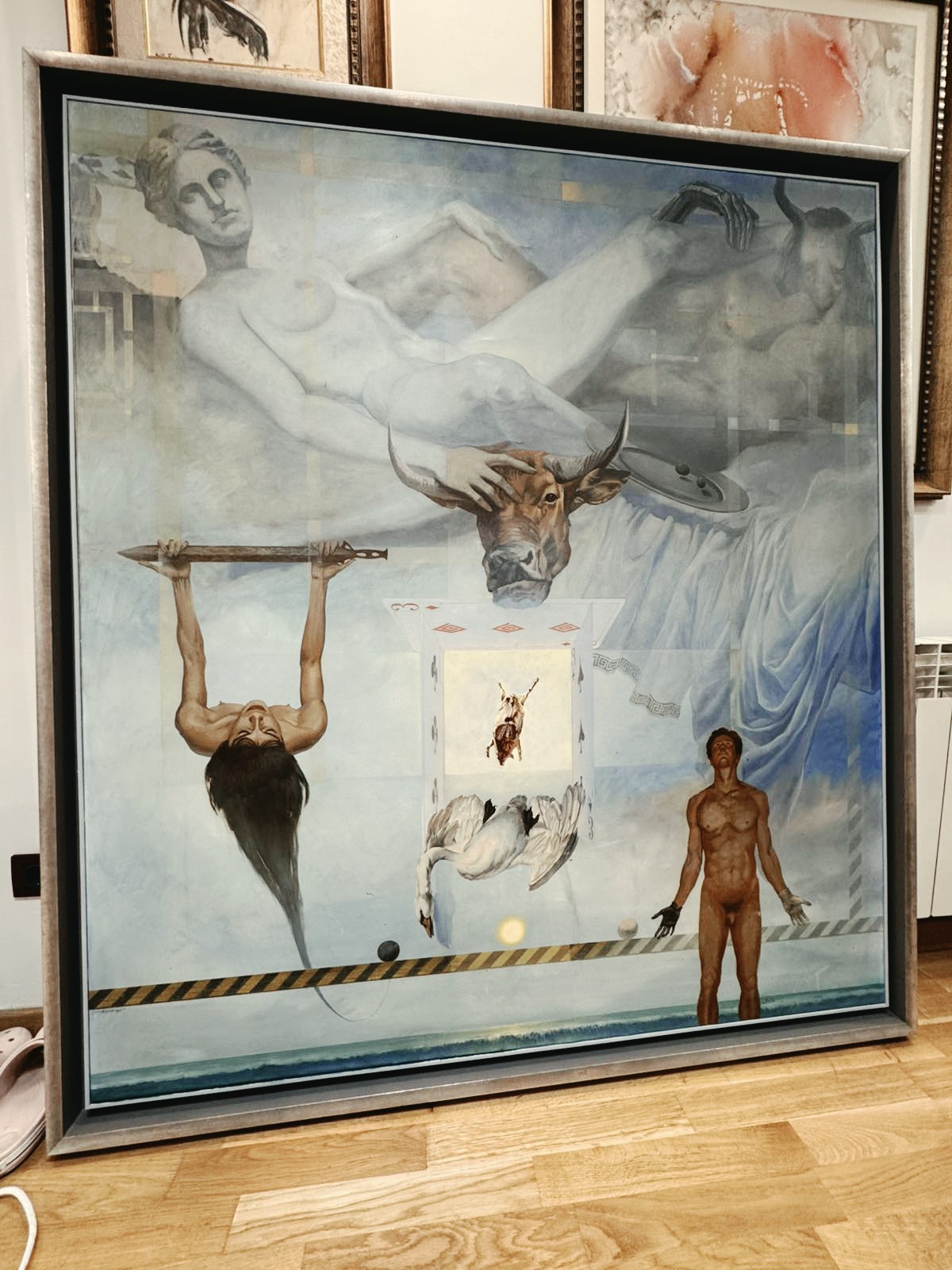 Sergej Aparin - ulje na platnu 1993god-162x148cm KAPITALNO! - Image 9