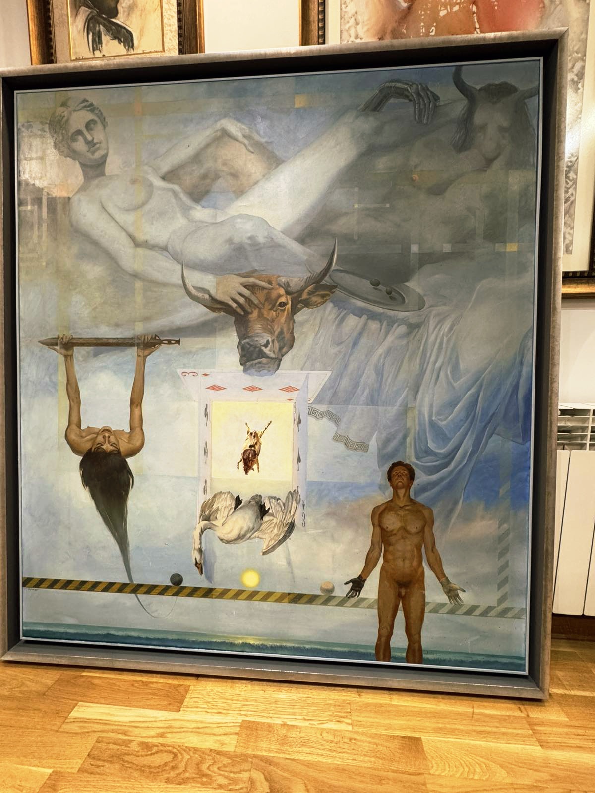 Sergej Aparin - ulje na platnu 1993god-162x148cm KAPITALNO! - Image 2