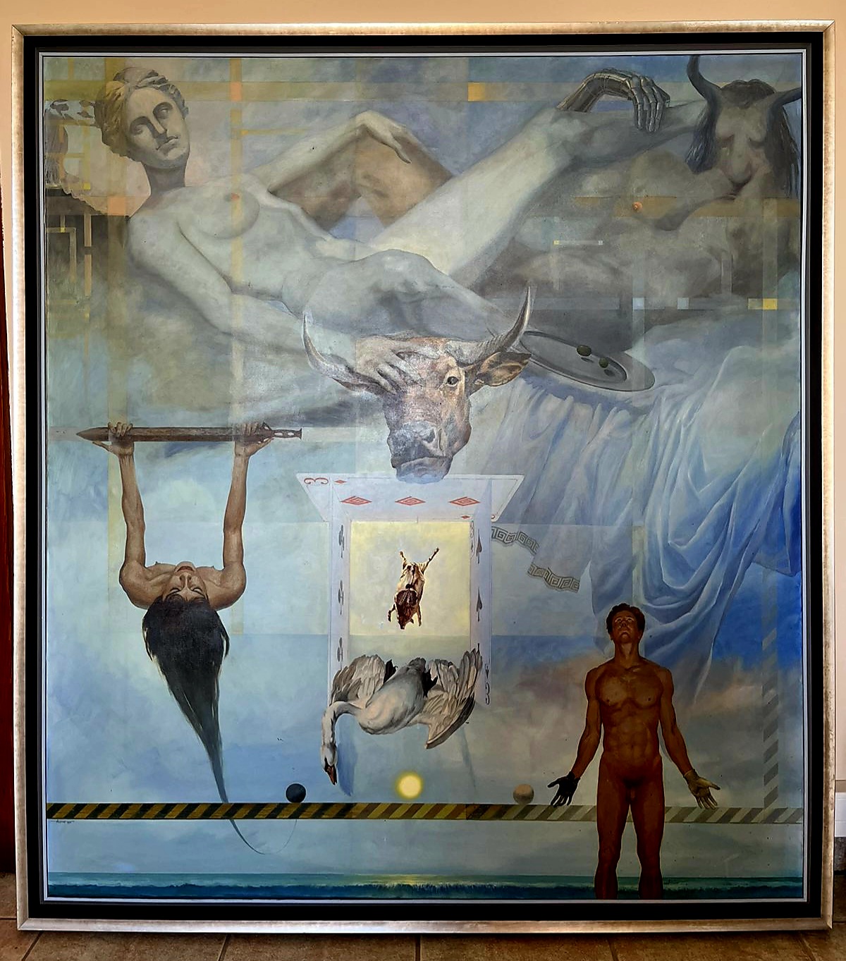 Sergej Aparin – ulje na platnu 1993god-162x148cm KAPITALNO!