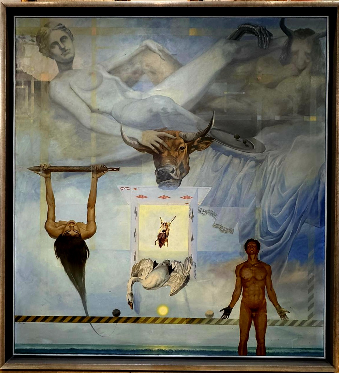 Sergej Aparin - ulje na platnu 1993god-162x148cm KAPITALNO! - Image 8