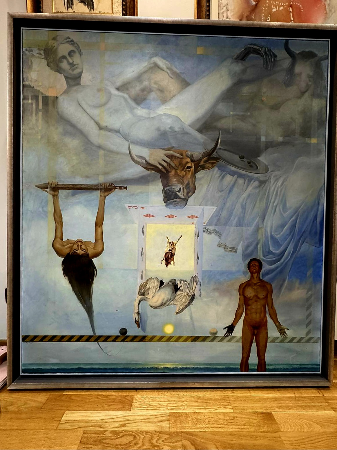 Sergej Aparin - ulje na platnu 1993god-162x148cm KAPITALNO! - Image 11